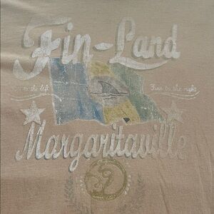 Margaritaville Tan Fin-Land Tee